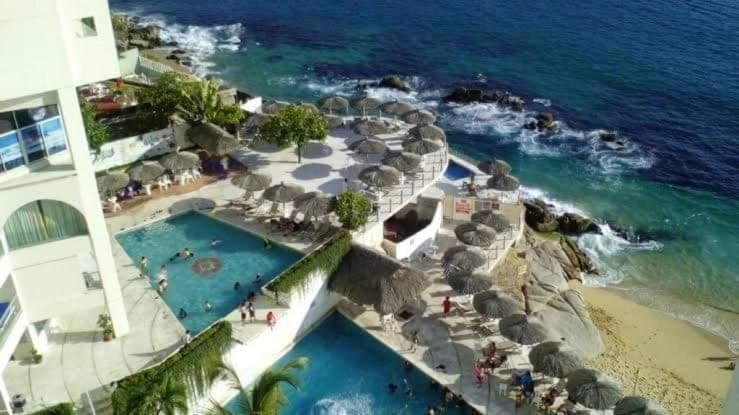 אקפולקו Suite En Torres Gemelas A Pie De Playa 611 מראה חיצוני תמונה