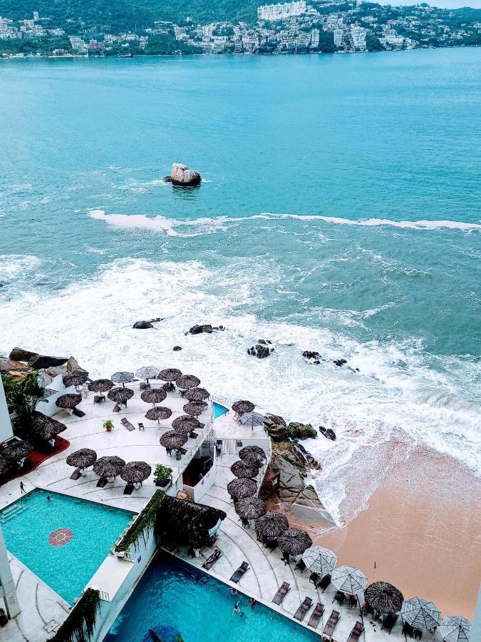 אקפולקו Suite En Torres Gemelas A Pie De Playa 611 מראה חיצוני תמונה